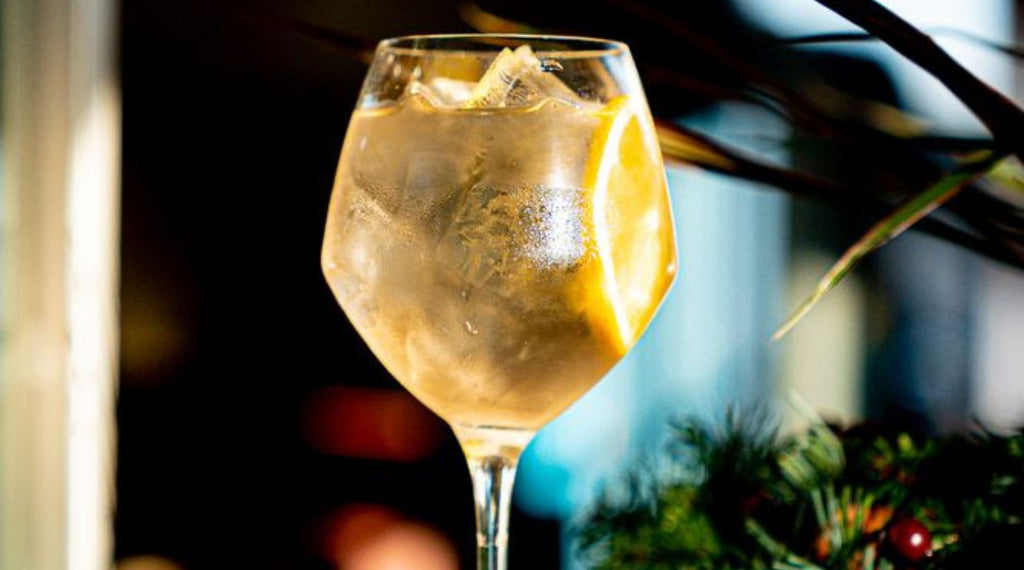 low alcohol sparkling spritz cocktail, infused with vitamins, minerals and botanicals